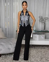 Kiki Black High Waist Pants
