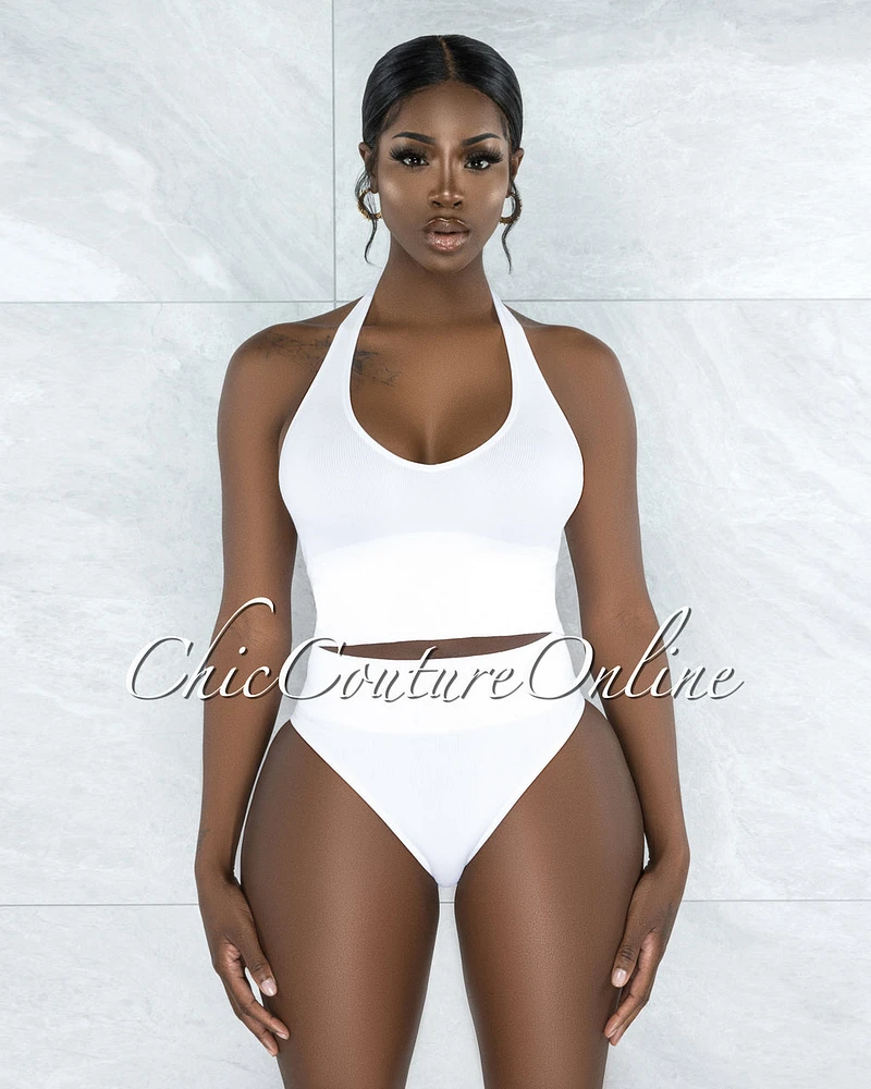 Dahy Ribbed Undergarment Two-Piece Set