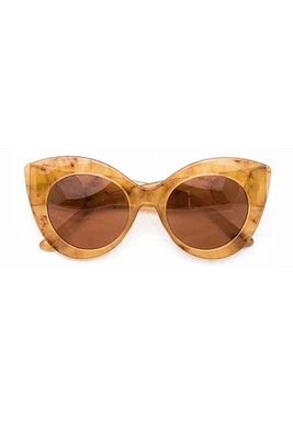 Byron Brown Iconic Cat Eye Retro Sunglasses