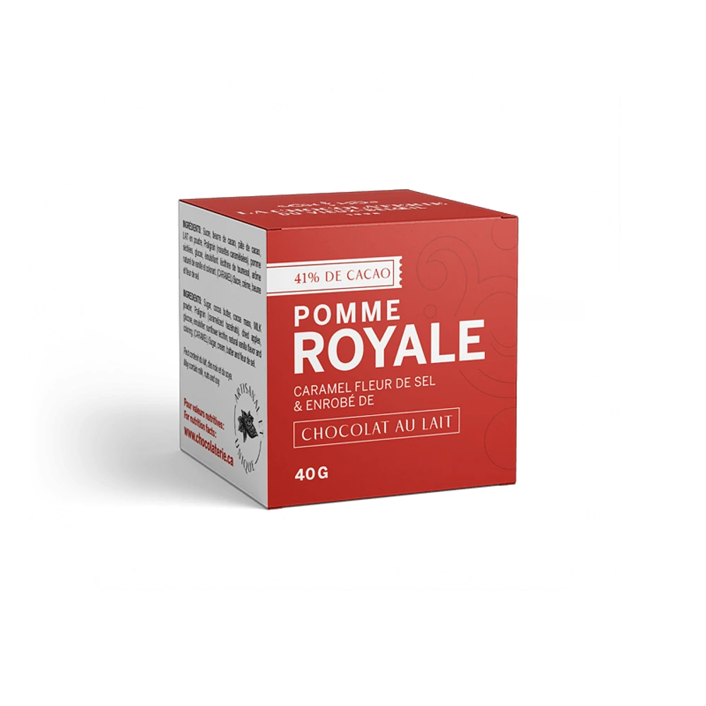 Pomme royale - Chocolat au lait