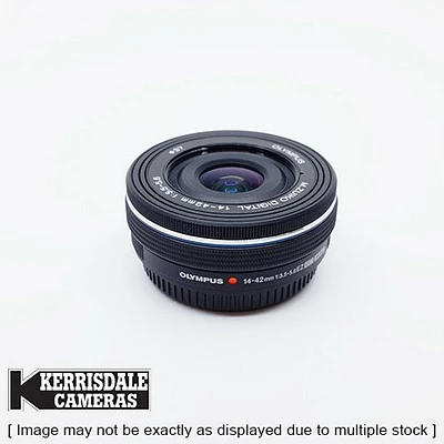 Olympus-Used 14-42mm f3.5-5.6 EZ Black – Olympus M4/3 Lens – Used # 587.166A1442EZB