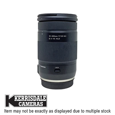 Tamron-Used 18-400mm f3.5-6.3 VC Di II – Canon EFS Mount – Used # 587.156A18400T