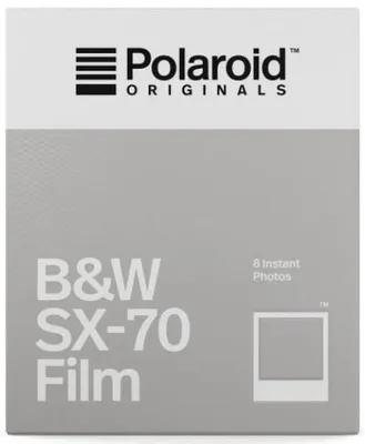 Polaroid Originals BW SX-70 Instant Film - Pack of 8 Sheets