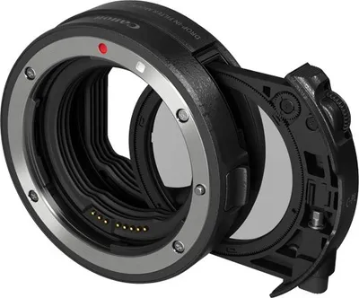 Canon Drop-in Filter Mount Adapter EF-EOS R with Drop-in Circular Polarizing Filter