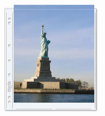 Print-File 811-2P Photo Pages for 8.5x11  - Package of 25