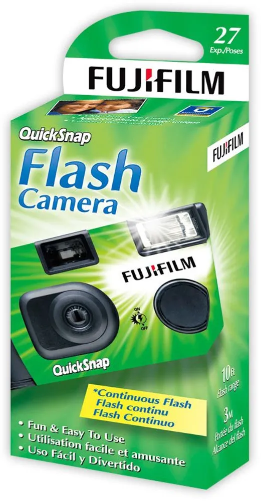 Fujifilm QuickSnap Flash 400 One Time Use 35mm Camera with Flash