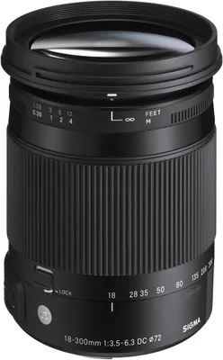 Sigma 18-300mm F3.5-6.3 DC MACRO OS HSM Contemporary for Canon EF