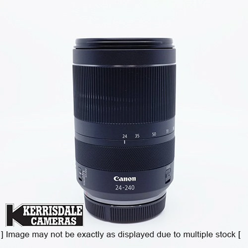 Canon-Used 24-240mm F4-6.3 IS USM – Canon RF Mount – Used # 587.156A24240R