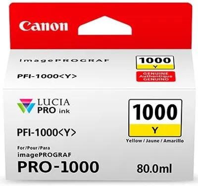 Canon PFI-1000 Yellow Ink Tank