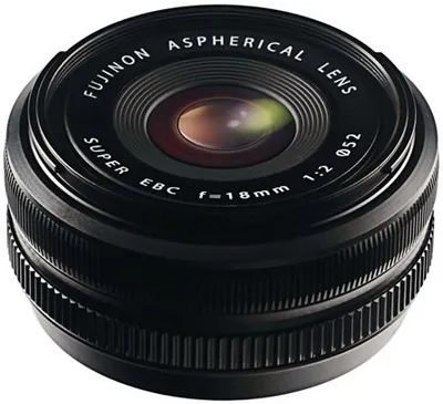 Fujifilm FUJINON XF 18mm F2 R Lens - Black