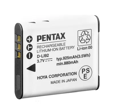 Pentax D-Li92 Rechargeable Lithium-Ion Battery Pack