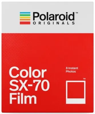 Polaroid Originals Color SX-70 Instant Film - Pack of 8 Sheets