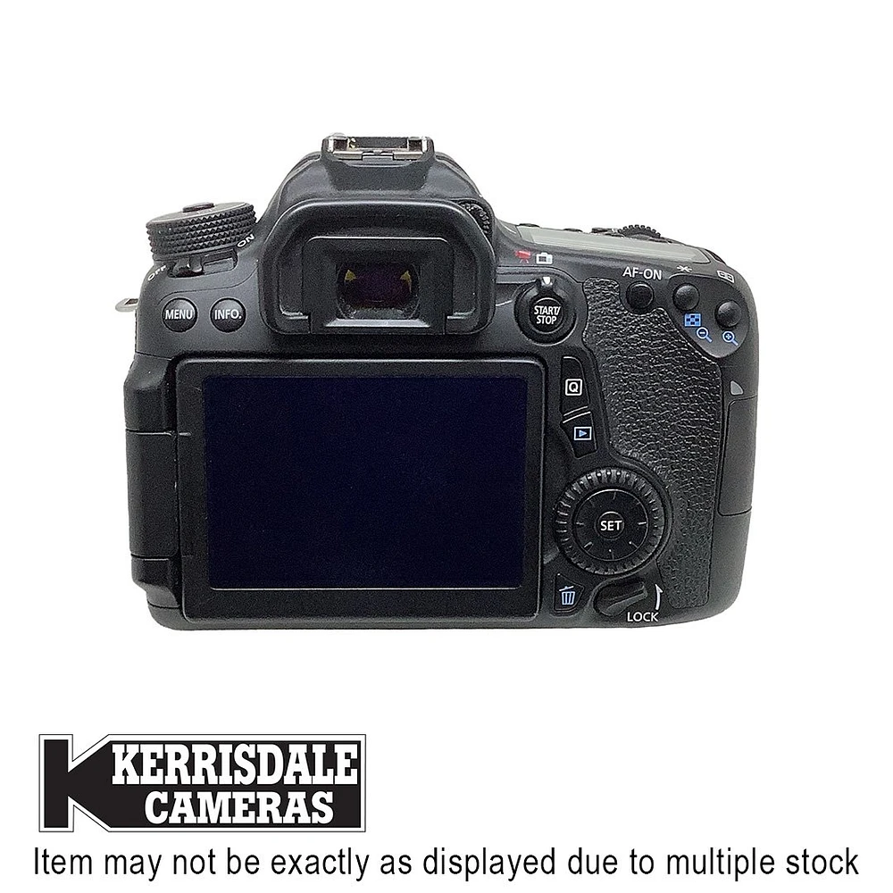 Canon-Used 70D Body – 20 Megapix HD Vari-Angle Screen - Used # 587.CA70D