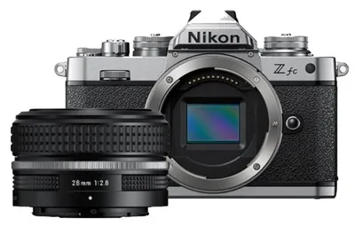Nikon Z fc Mirrorless Digital Camera with NIKKOR Z 28mm F2.8 SE Lens