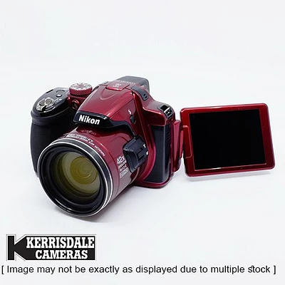 Nikon-Used Coolpix P520 Red – 18MP with 42X Zoom - Good Condition – Used # 587.20312800X