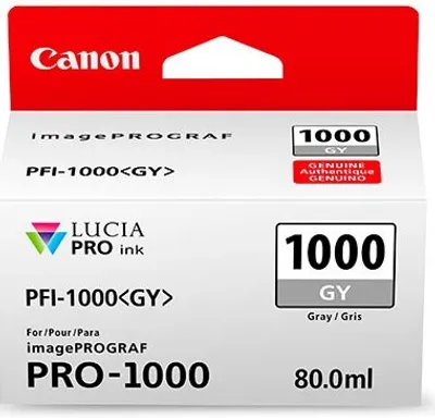 Canon PFI-1000 Gray Ink Tank