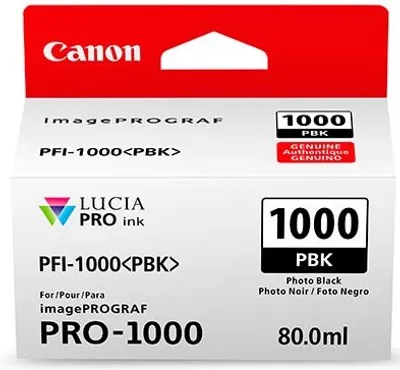 Canon PFI-1000 Photo Black Ink Tank