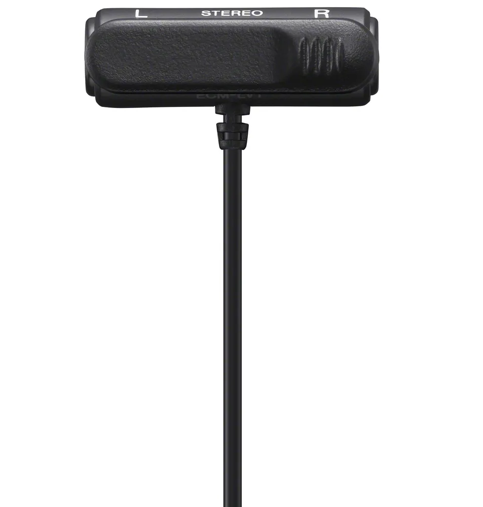 Sony ECM-LV1 Compact Stereo Lavalier Microphone