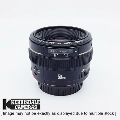 Canon-Used 50mm f1.4 USM EOS – Canon EF Mount – Used # 587.156A14U