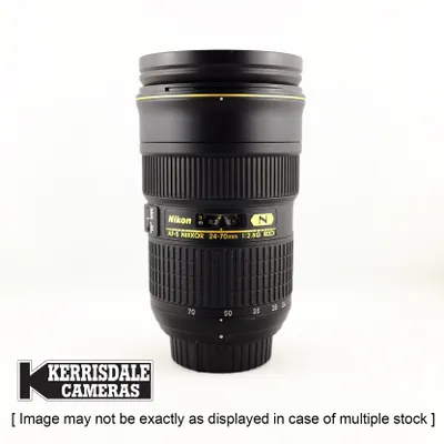 Nikon-Used 24-70mm f2.8 AFS G ED Lens – FX Format – Used # 587.25A2470