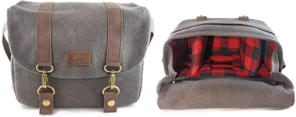 Roots 73 Flannel Collection Messenger