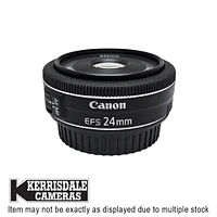 Canon-Used 24mm F2.8 STM Lens - Canon EFS Mount – Used # 587.156A24STM