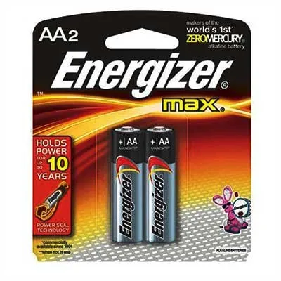 Energizer Max AA Batteries - 2 Batteries