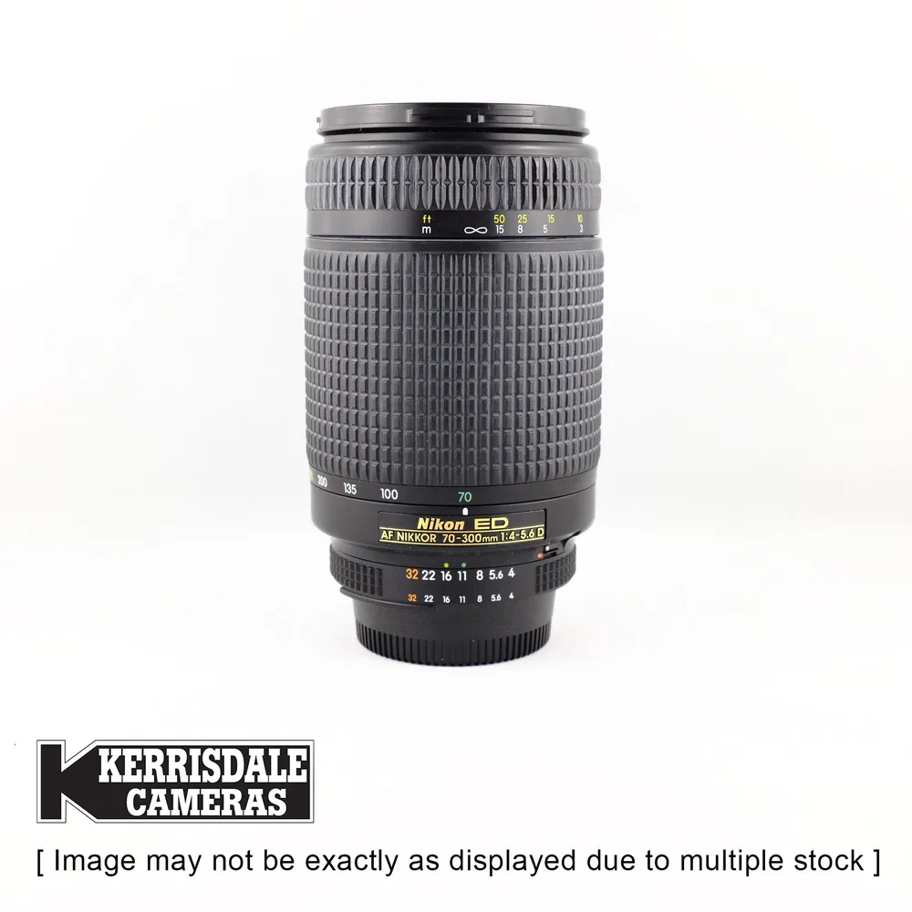 Nikon-Used 70-300mm f4-5.6 AFD ED Lens – Nikon FX Mount – Used # 587.25A70300