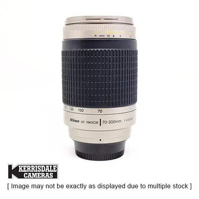 Nikon-Used 70-300mm f4-5.6 G AF Lens – Used # 587.25A70300G