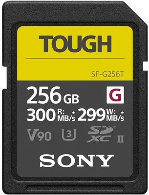 Sony 256GB SF-G Tough Series UHS-II SDXC Memory Card