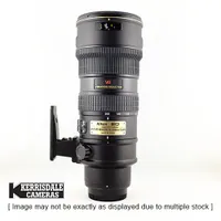 Nikon-Used 70-200mm f2.8 AFS G VR Lens  – FX Format – Good – Used # 587.25A70200V