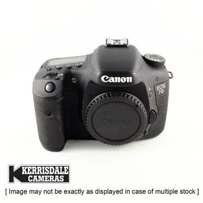 Canon-Used 7D Body – 18 Megapix 3" LCD – Used # 587.CA7D