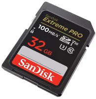 Sandisk 32GB SDHC Extreme PRO 100MB/s Class 10 U3