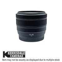 Fujifilm-Used 15-45mm F3.5-5.6 PZ OIS (Black) - Fujifilm XC Mount - Used # 587.514A1545B