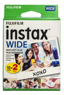 Fujifilm Instax Wide Film - 2 Packs of 10 Sheets