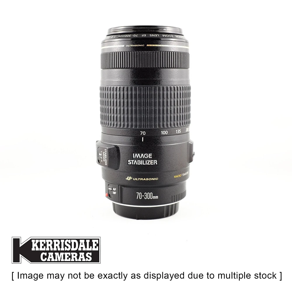 Canon-Used 70-300mm IS USM – Canon EF Mount – Used # 587.156A70300IS