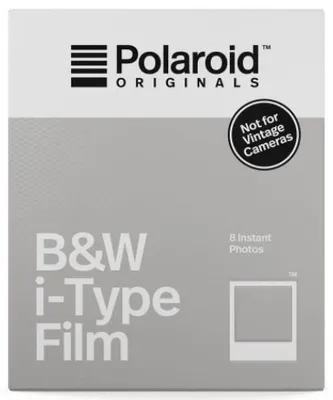 Polaroid Originals BW Instant Film i-Type - Pack of 8 Sheet