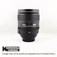 Nikon-Used 24-120mm f4 AFS G ED VR Lens – FX Format – Used # 587.25A24120G