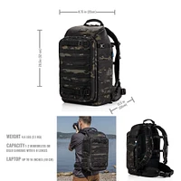 Tenba Axis V2 24L Backpack - Multicam Black