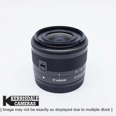 Canon-Used 15-45mm F3.5-6.3 IS STM - Canon EOS M Lens - Used # 587.156A1545