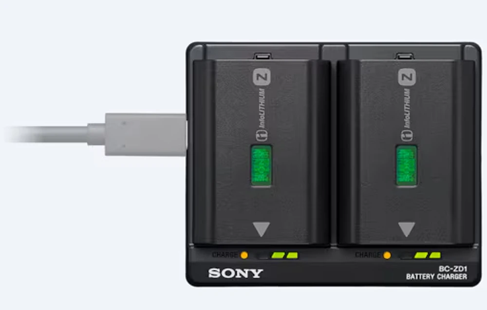 Sony BC-ZD1 Dual-Battery Charger for Sony NP-FZ100 Batteries