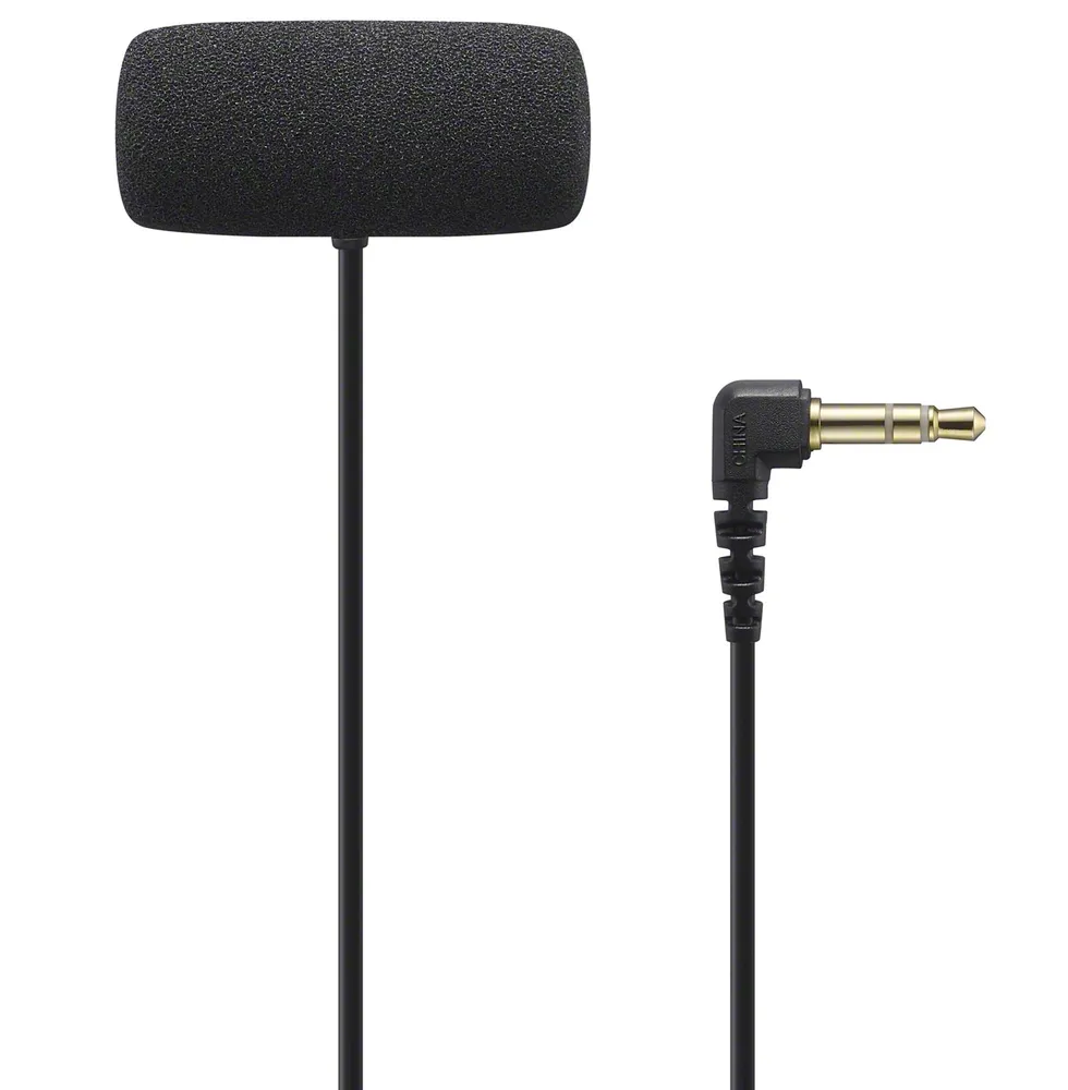 Sony ECM-LV1 Compact Stereo Lavalier Microphone