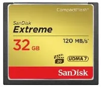 Sandisk Extreme Compact Flash 120MB/s 800x - 32GB #SDCFXS-032X