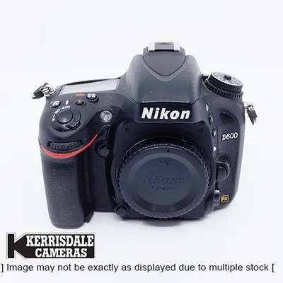 Nikon-Used D600 Body – 24.3 Megapix 5.5FPS 1080P HD – FX Format – Used # 587.NID600