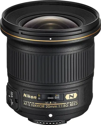 Nikon AF-S NIKKOR 20mm f/1.8G ED