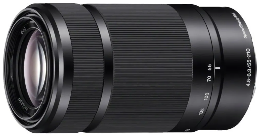 Sony E 55-210mm F4.5-6.3 OSS - Black