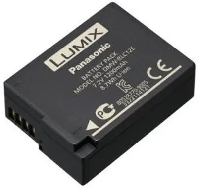Panasonic DMW-BLC12 Digital Camera Battery for Panasonic Lumix GH2, G5, FZ200
