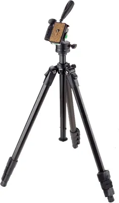 Optex TP160 Premium Tripod with Professional Style 3-Way Panhead