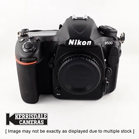 Nikon-Used D500 Body – 20.9 Megapix 40FPS 4K WiFi BT NFC Touchscreen – Good – Used # 587.NID500