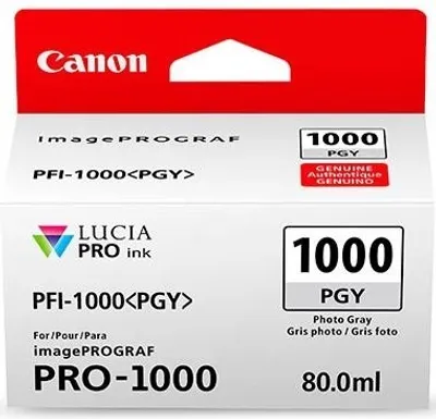 Canon PFI-1000 Photo Gray Ink Tank #PFI-1000-PGY